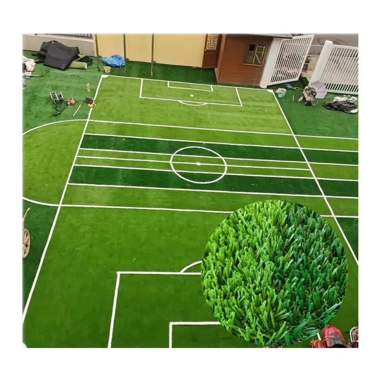 Mini Football Field Artificial Grass Customized Outdoor Artificial Grass Carpets /football Grass Artificial Synthetic Grass