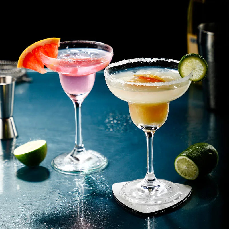 Clear Crystal Glass Martini Daiquiri Margarita Glasses High Foot Cocktail Liquor Champagne Cup Party Bar Restaurant Drinking Set