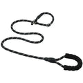 Kingtale Heavy Duty Anti-choke Dog Training Leash Reflective for Dogs Braided Custom logo Printed Best Climbing Jogging Leash for Pets