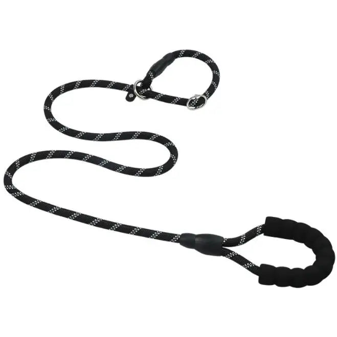 Kingtale Heavy Duty Anti-choke Dog Training Leash Reflective for Dogs Braided Custom logo Printed Best Climbing Jogging Leash for Pets