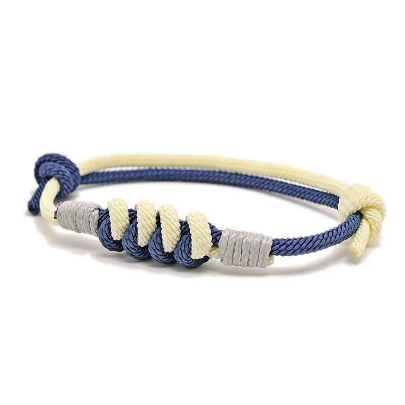 Men's Pure Handmade Rich Colors Milan Rope Cord String Chain Braided Women Adjustable Bracelet Jewelry