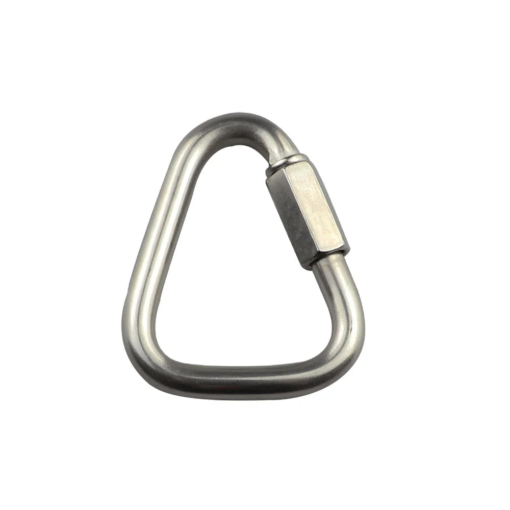 Heavy Duty Rigging Hardware Delta Quick Link Large Stainless Steel Triangle Quick Links