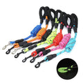 Comfortable Padded Handle and Highly Reflective Dog Leashes Dog Rope Traction Leash Heavy Duty Nylon Dog Slip Pet Leash