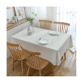 Table Cover Cream-colored Custom Logo Rectangular