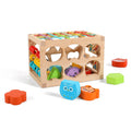 Starting Point Montessori Children's Multifunctional Wooden Puzzle Game Geometric Building Blocks Matching Box Educational Toys
