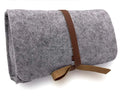 WinStart Custom LOGO Fashion String Closure Felt Cosmetic Bag Makeup Pouch Storage Gift Bags Model WSC0037 Cheap Price