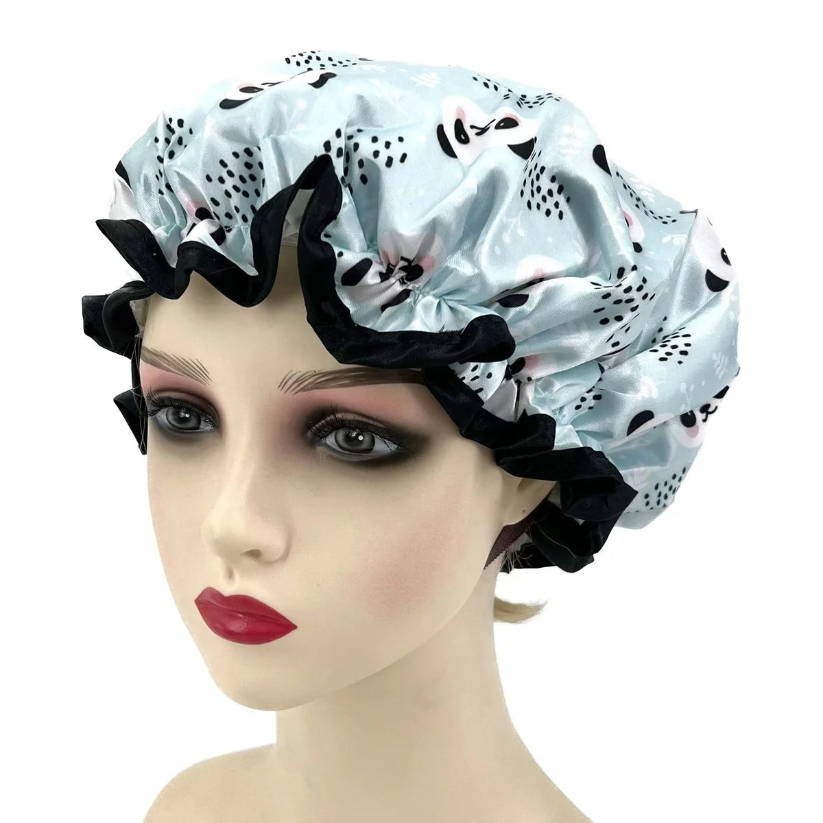 Cute  Shower Cap Funny Cartoon Shower Bath Hair Waterproof Caps for Boys and Girls