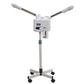 Newest 2 in 1 Magnifier Lamp Led Cosmetic Facial Steam Led Facial Led Light Magnifying Lamp Beauty Salon Equipment
