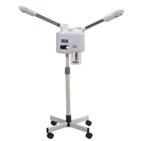 Newest 2 in 1 Magnifier Lamp Led Cosmetic Facial Steam Led Facial Led Light Magnifying Lamp Beauty Salon Equipment