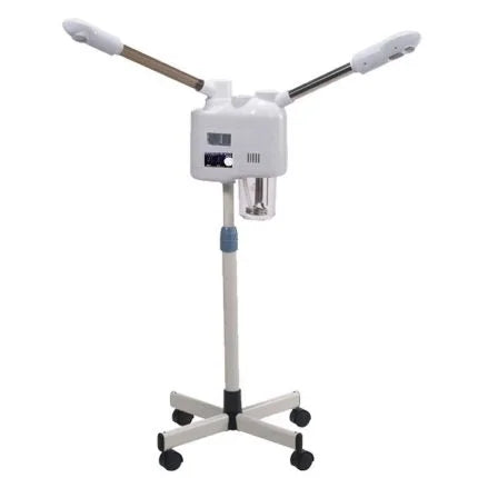 Newest 2 in 1 Magnifier Lamp Led Cosmetic Facial Steam Led Facial Led Light Magnifying Lamp Beauty Salon Equipment