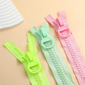 Custom Zipper Large Plastic 20#Teeth Zipper Open End Heavy Duty Zipper Good Quality Giant Zipper Eco-Friendly Pen case Tent