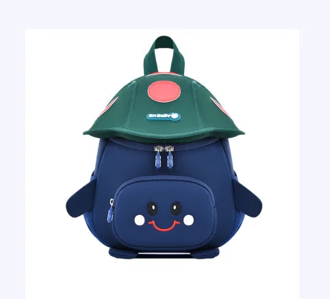 Cartoon Mushroom Baby Bag Large Capacity Back Backpack Mochila Escolar