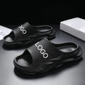 Custom Comfortable Summer EVA Sandals Thick Soft Bottom House Pillow Cloud Slides Slippers for Men