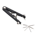 LAIHE Silver Black Aluminum Alloy Watch Strap Repair Tools Watch Spring Bar Plier Remover