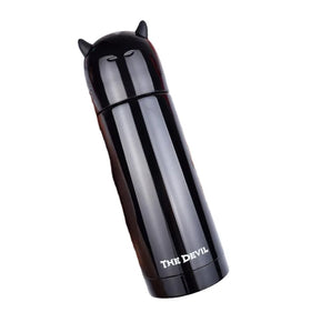 350ml 304 Stainless Steel Cute Angel Devil Thermos Drink Bottle for Kids Vacuum Leak-proof Flask 12-24 Hours Thermal Insulation