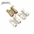 YuenZ Alloy Metal Antique Silver Color Telescope Pendants Charms DIY Jewelry Findings for Necklace Jewelry Making J134