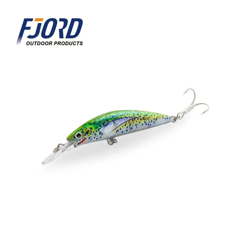FJORD Stock Sinking Little 7Cm Minnow Lure 17g Fishing 3D Print Lures Japan Jerkbait Perch Twitching Lure