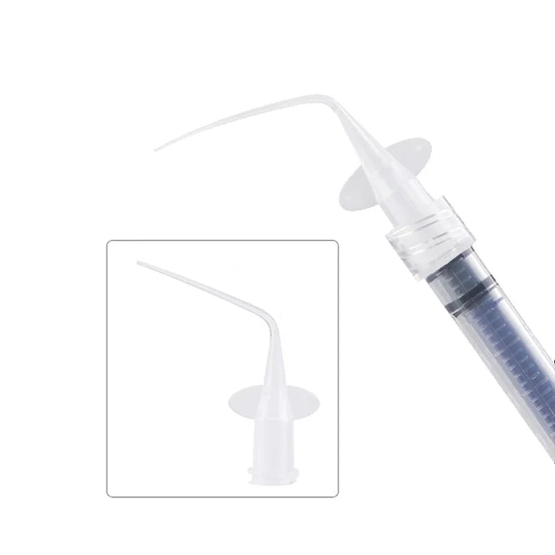 100pc Disposable Manual Dental Endo Irrigator Tips 0.25mm/0.35mm Irrigation Syringe Needle Tips CE Certified Oral Therapy