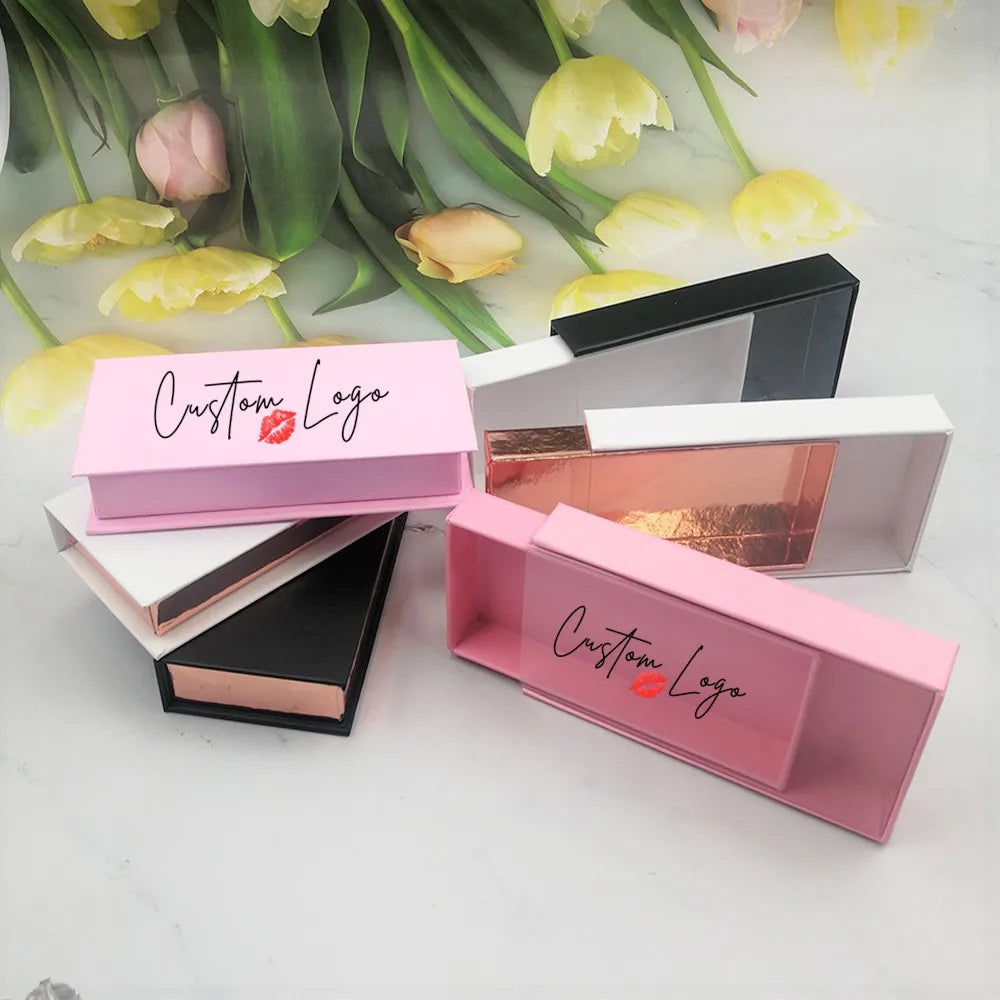 Hot Selling Make Lashbox Packaging with logo Wholesale Lash Packaging Luxury Diamond Lash Box