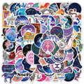 100Pcs Twelve Constellations Aries Star Divination Dream Graffiti Stickers Girl Student Girl Diy Decor Paper Stickers