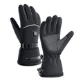 Winter Heated Gloves Rechargeable Electric Motorcycle Snowboard Gloves Touch Screen Sport Ski Glove