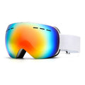 Big Spherical Ski Glasses Goggles Can Be Card Myopia Double Lens Anti-Fog Anti-Ultraviolet OTG Ski Goggles