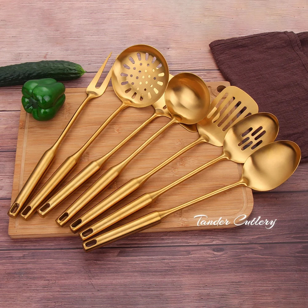 Food Grade Kitchen Stainless Steel Tool Utensil Set Kitchen Cooking Accessories Gadgets Home Kitchenware