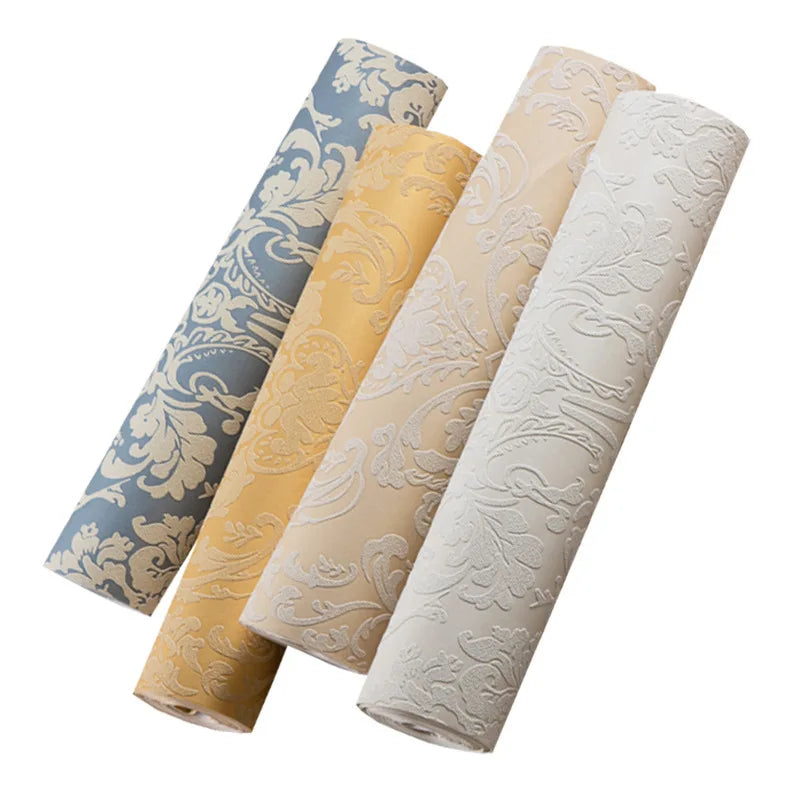 Non-woven Fabric Decoration Living Room Dining Room Wallpaper European Wallpaper