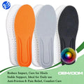 New Design Soft Sport Insoles Palmilhas Desportivas PU Sport Insoles Comfortable Breathable Unisex Sport Insoles