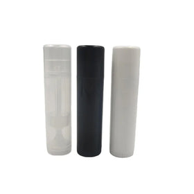 Empty 5g 15g PP Round Glue Stick Tube Cylinder Round Straight Plastic Lip Balm Tube Container Empty Twist up Lip Stick Tube