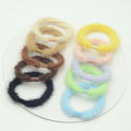 Twisted Velvet Elastic Hair Bands Plush Hair Ties Hair Scrunchies for Women Elasticity Rubber Ropes for Women Girls Accessories