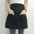 Custom Unisex Heavyweight and Durable Industrial Kitchens Bars and Restaurants Uniform Half Waist Apron
