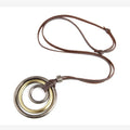 Womens Multilayer Pendant Necklaces Vintage Jewelry Fashion Long Sweater Necklace for Woman