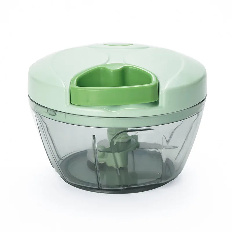 Stainless Steel Manual Garlic Grinder Vegetable Cutter Food Chopper Mincer Crusher Garlic Press