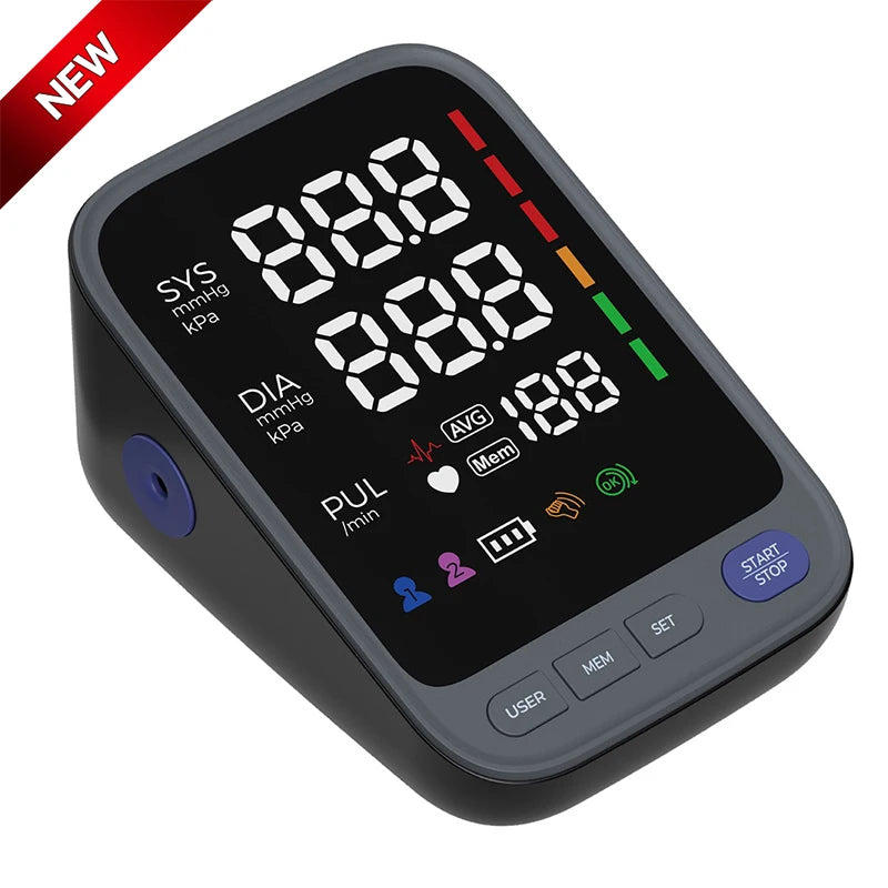 LED Screen Household High Accurate Low Price Blood Pressure Monitor for Adult