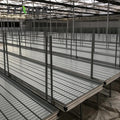 Multi Span Greenhouse Galvanized and Aluminum Adjustable Height Table Bench Seedbed Greenhouse Growing