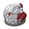 Happy New Year Coin Merry Christmas Season'S Gift Soft Enamel Santa Claus Coin Merry Christmas Pattern Coin