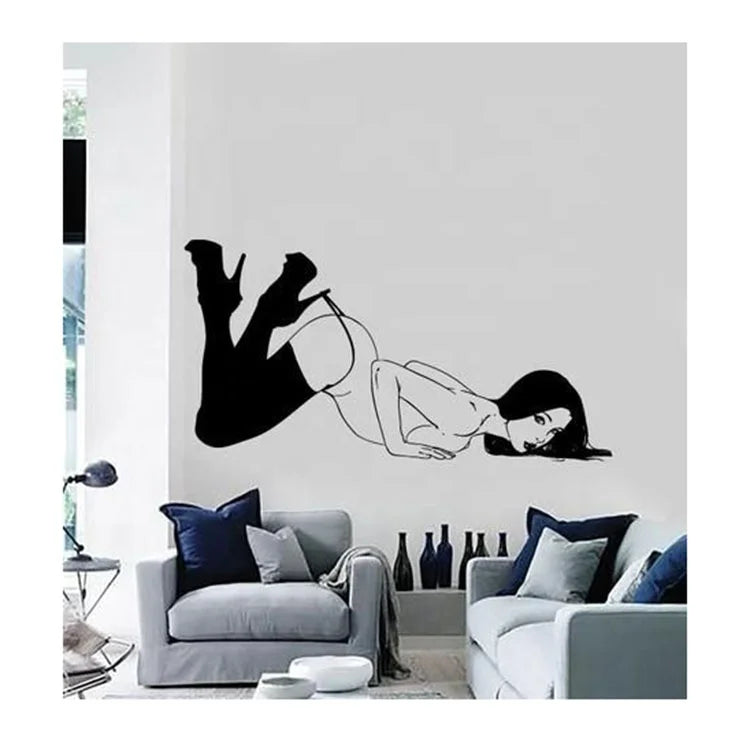 Fashion Design Custom Waterproof Die Cut Vinyl Wall Stickers