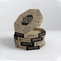 Eco- Friendly Octagonal Design Custom Corrugated Paper Take Out Packaging Pizza Box