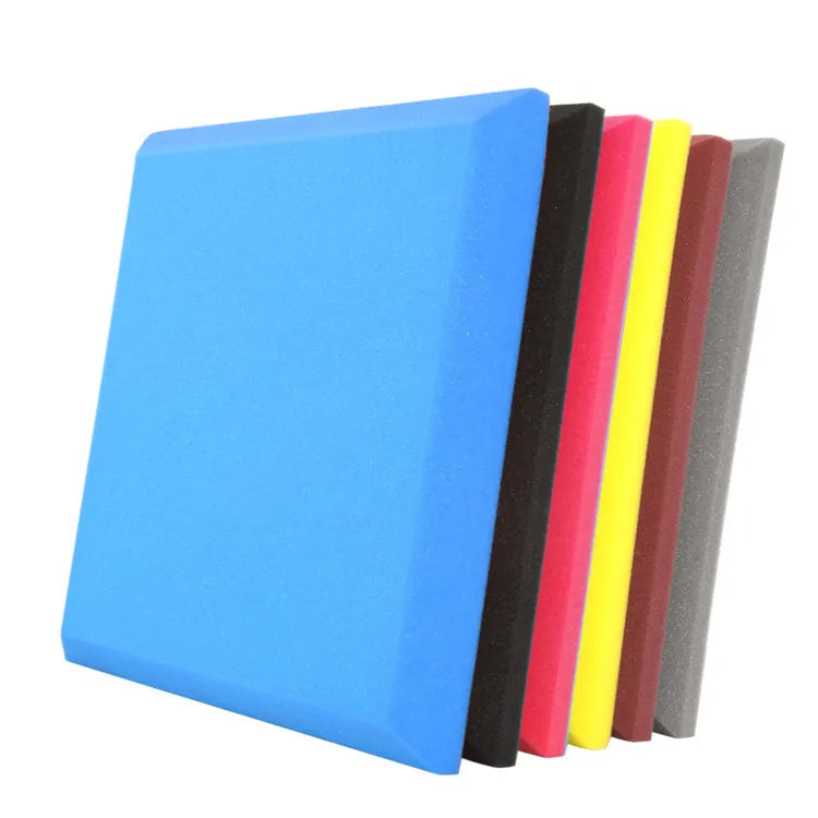 WOXIN 30x30cm Plate Pattern Fireproof Acoustic Panels Sound Absorbing Wall Panels for Studios Soundproof Foam for Acoustics