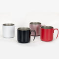 350ml Portable Water Cup Outdoor Bear Mugs Stainless Steel Coffee Mug