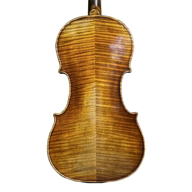 Sinomusik Cheap Price New Coming Professional All Handmade Violin with Oil Painting and Antique Broken Skin Ebony Accessories