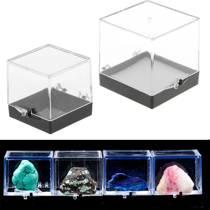 New Design PMMA Mineral Box Clear Acrylic Display Case for Wholesales
