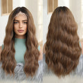 Immediate Shipment 13*6 Lace Wig Imported Fiber Smooth Wig Curly Soft and Durable 200% High Density Handmade Lace