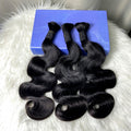 Wholesale Human Braiding Hair Bulk Cuticle Aligned Machine Double Weft Natural Wave Body Wave Virgin Hair for Braiding