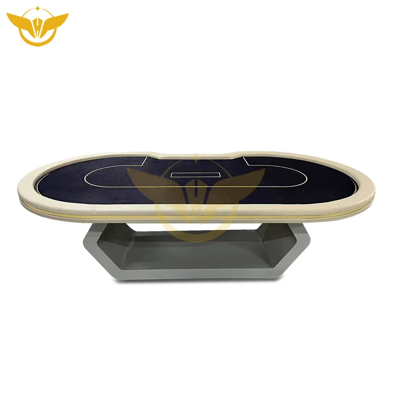 YH Entertainment Custom Tavolo Poker Table Soild Wood Pokertisch Mesa Poker Casino Table