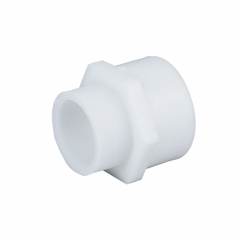 China High Quality Plastic Threaded Socket 1/2  to 2 Inch FRPP Plastic Threaded Socket fittings