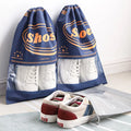 Shoes Storage Organizer Bags Non-Woven Shoe Dust Bags Portable Travel Shoe Bag Shoes Storage Packing Pouch Organizers