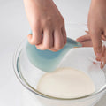 SHIMOYAMA Baking Utensils Silicone Butter Scraper Multipurpose Flexible Silicone Pot Bowl Scraper