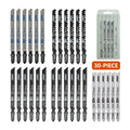 JMD Industrial Grade Jig Saw Blade Set 30pcs Wood and Metal Cutting T101B Jig Saw Blades with OEM Support Hot Press Process